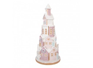 Gingerbread House 26x10x40 Cm Brown Plastic - ? 14*30 cm