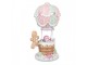 Christmas Decoration Figurine Hot Air Balloon 18x14x31 Cm Pink Plastic - 18*14*31 cm Clayre & Eef