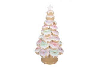 Christmas Decoration Figurine Christmas Tree ? 22x43 Cm Brown Plastic - ? 22*43 cm