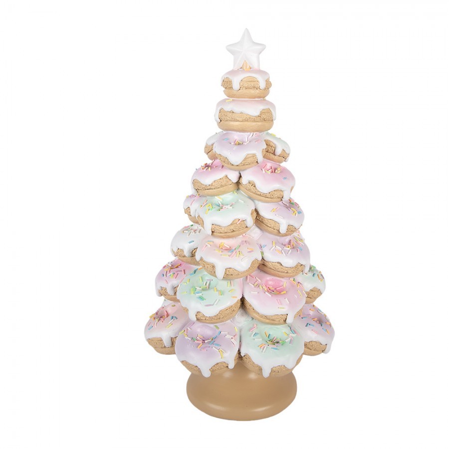 Christmas Decoration Figurine Christmas Tree ? 22x43 Cm Brown Plastic - ? 22*43 cm