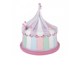 Christmas Decoration Figurine ? 21x20 Cm Pink Plastic - ? 21*22 cm