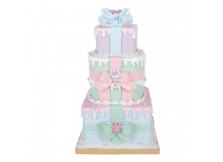 Christmas Decoration Figurine Gift 19x18x30 Cm Green Plastic - 19*18*30 cm
