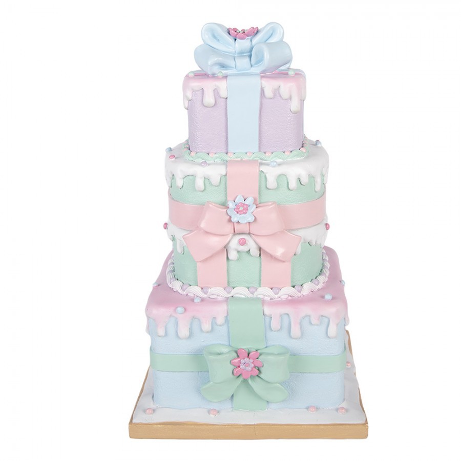 Christmas Decoration Figurine Gift 19x18x30 Cm Green Plastic - 19*18*30 cm