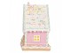 Gingerbread House 13x10x16 Cm Pink Plastic - 13*10*16 cm Clayre & Eef