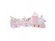 Christmas Decoration Figurine Train 45x12x19 Cm Pink Plastic - 45*12*19 cm Clayre & Eef