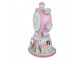 Christmas Decoration Figurine Giant Wheel 23x17x31 Cm Pink Plastic - 23*17*31 cm / 2*AA Clayre & Eef