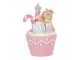 Vánoční dekorace Cupcake s perníčkem Pastel Christmas Chic - 11*9*15 cm Clayre & Eef