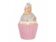 Vánoční dekorace Cupcake s perníčkem Pastel Christmas Chic - Ø 9*16 cm Clayre & Eef