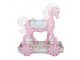 Dekorační růžová figurka koník Horse Pink - 35*16*38 cm Clayre & Eef