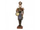Christmas Decoration Figurine Nutcracker 15x11x45 Cm Red Plastic - 15*11*45 cm Clayre & Eef