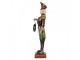 Christmas Decoration Figurine Nutcracker 15x11x45 Cm Red Plastic - 15*11*45 cm Clayre & Eef
