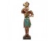 Christmas Decoration Figurine Nutcracker 14x15x40 Cm Red Plastic - 14*15*40 cm Clayre & Eef