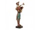 Christmas Decoration Figurine Nutcracker 14x15x40 Cm Red Plastic - 14*15*40 cm Clayre & Eef
