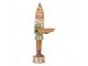 Christmas Decoration Figurine Nutcracker 15x15x41 Cm Brown Plastic - 15*15*41 cm Clayre & Eef