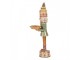 Christmas Decoration Figurine Nutcracker 15x15x41 Cm Brown Plastic - 15*15*41 cm Clayre & Eef