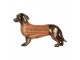 Decorative Figurine Dog 40x11x24 Cm Brown Plastic - 40*11*24 cm Clayre & Eef