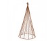 Set 3ks rezavá opěra pro rostliny - Ø 30*62 / Ø 25*51 / Ø 20*41 cm Clayre & Eef