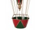 Vánoční kovová dekorace horkovzdušný balón- Ø 28*66 cm Clayre & Eef