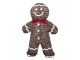 Christmas Decoration With LED Lighting Gingerbread Man 40x61 Cm Brown Rattan - LED 40*61 cm / 3*AA Clayre & Eef