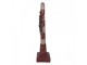 Christmas Decoration Figurine Candy Cane 35x23x100 Cm Red Plastic - 35*23*100 cm Clayre & Eef