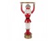 Christmas Decoration Figurine Nutcracker 30x30x65 Cm Red Plastic - 30*30*65 cm Clayre & Eef