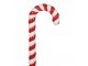 Christmas Decoration Figurine Candy Cane 33x24x101 Cm Red Plastic - 33*24*101 cm Clayre & Eef
