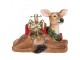 Christmas Tree Stand Deer 57x25x39 Cm Brown Plastic - 57*25*39 cm Clayre & Eef
