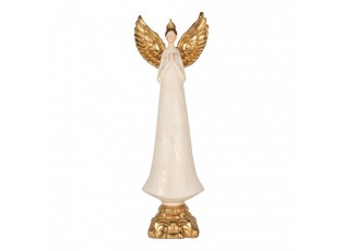 Dekorace figurka Anděl s korunkou - 27*18*78 cm