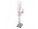 Christmas Decoration Figurine Nutcracker 13x11x47 Cm Pink Plastic - 13*11*47 cm Clayre & Eef