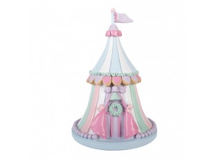 Christmas Decoration Figurine ? 20x29 Cm Pink Plastic - ? 20*29 cm
