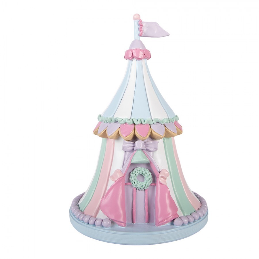 Christmas Decoration Figurine ? 20x29 Cm Pink Plastic - ? 20*29 cm