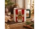 Pruhovaný keramický hrneček s perníčkem Gingerbread - 13*9*9 cm / 300 ml Clayre & Eef