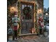 Kovová dekorace Louskáček Nutcracker s trubkou - 33*27*121 cm Clayre & Eef