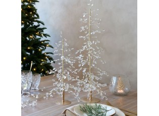 Vánoční dekorační stromek s krystaly Glaze Forest - 42 cm