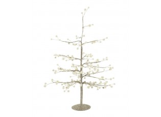 Vánoční dekorační stromek s perličkami Glaze Forest - 42 cm