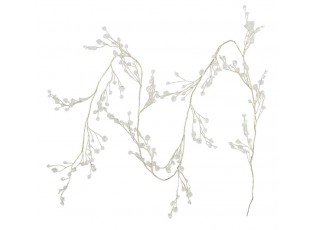 Vánoční elegantní girlanda s krystaly Glaze Forest - 150 cm