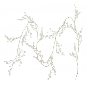 Vánoční elegantní girlanda s krystaly Glaze Forest - 150 cm