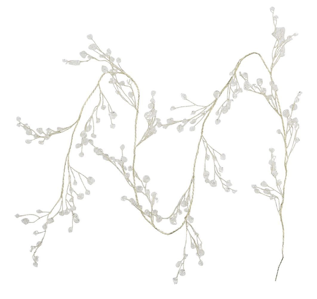 Luxusní vánoční girlanda s krystaly Glaze Forest - 150 cm