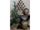 Zasněžený vánoční borovicový stromek v jutě a se šiškami Pine Tree - 70*150 cm Chic Antique