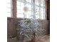 Zasněžený vánoční borovicový stromek v jutě a se šiškami Pine Tree - 55*120 cm Chic Antique