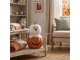 Halloween dekorace dýně Pumpkin s LED osvětlením - 28*23*43 cm Clayre & Eef