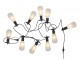 Venkovní světelný řetěz s 10-ti LED světly - bílá teplá - 3m / 9W Chic Antique