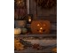 Rustikální rezavá lucerna dýně Halloween - 30*15*19 cm Clayre & Eef