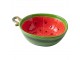 Červená keramická miska ve tvaru melounu Sweet Melon– 16*11*6 cm Clayre & Eef