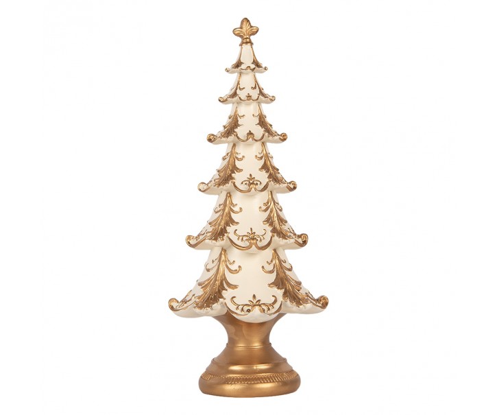 Vánoční dekorace figurka vánoční stromek – Ø 13*30 cm Clayre & Eef