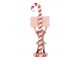 Vánoční dekorace figurka Elf růžový – 11*8*30 cm Clayre & Eef