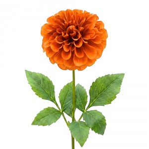 Umělá květina oranžový plastový – 65 cm