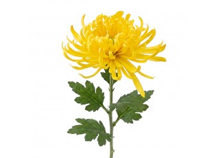 Umělá květina žlutý plastový – 76 cm