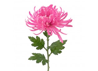 Umělá květina růžový plastový – 76 cm