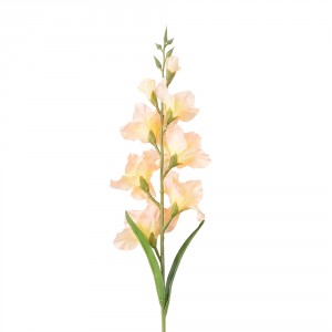 Umělá květina růžový plastový – 95 cm